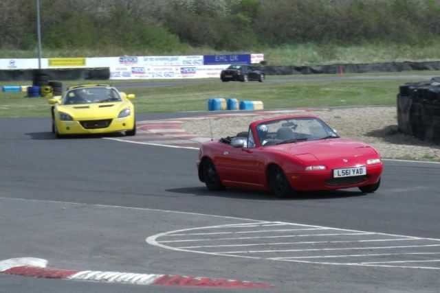 Racing on the track